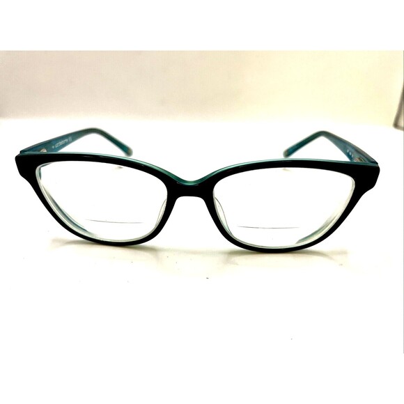 Liz Claiborne Eyeglasses L620 ODB5 Blue Designer Frames Only Black 53-16-135
